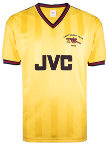 Arsenal 1985 Centenary Away shirt