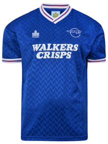 Leicester City 1987 Admiral shirt