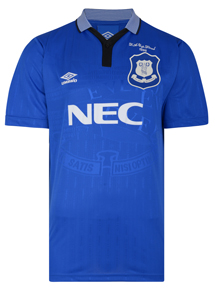 Score Draw Everton 1995 Away Umbro Shirt