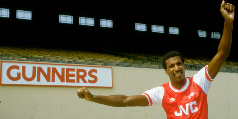 arsenal 1985 centenary shirt
